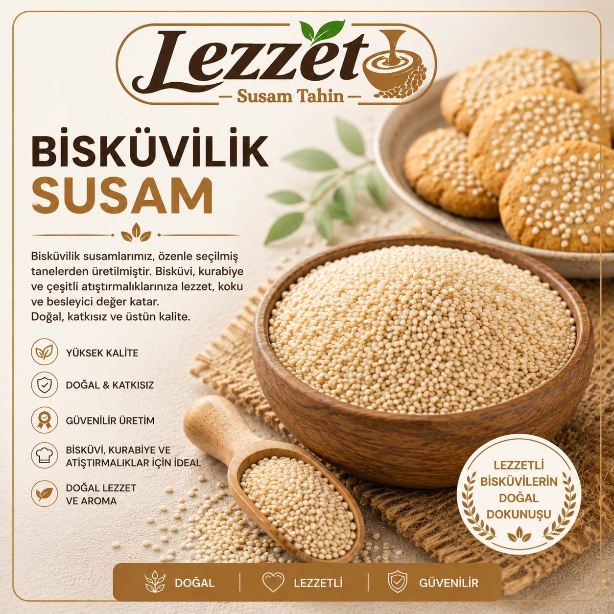 Bisküvilik Susam